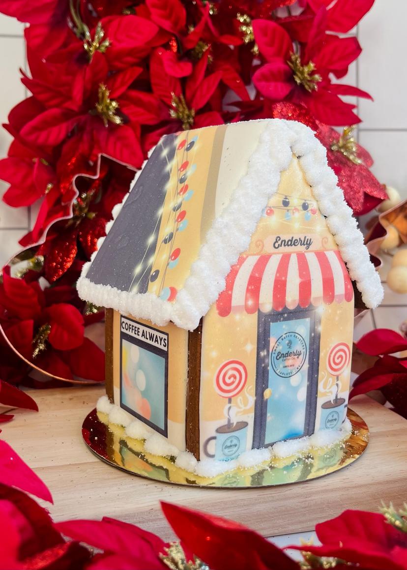 custom gingerbread house