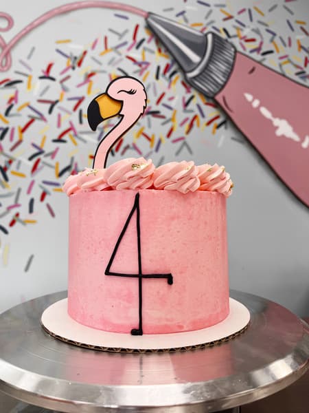 Cake Decorating Level 1 : Flamingo Cake