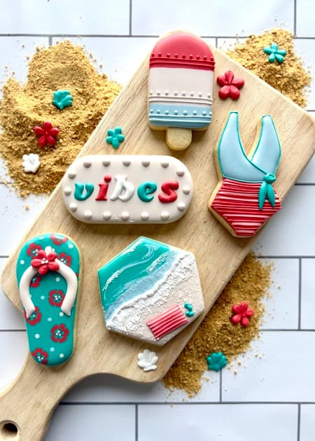 Cookie Decorating Level 1 : Summer Fun image
