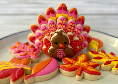 Cookie Decorating Level 1 : Turkey Platter  image