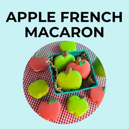 Apple French Macaron 