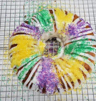Mardi Gras King Cake image