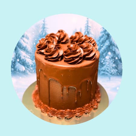 Cake Decorating Level 1 : Triple Chocolate Drip Cake image